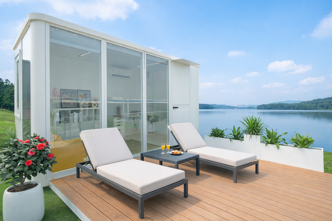 Designing a Lakeside Private Lounge with a InstantPod