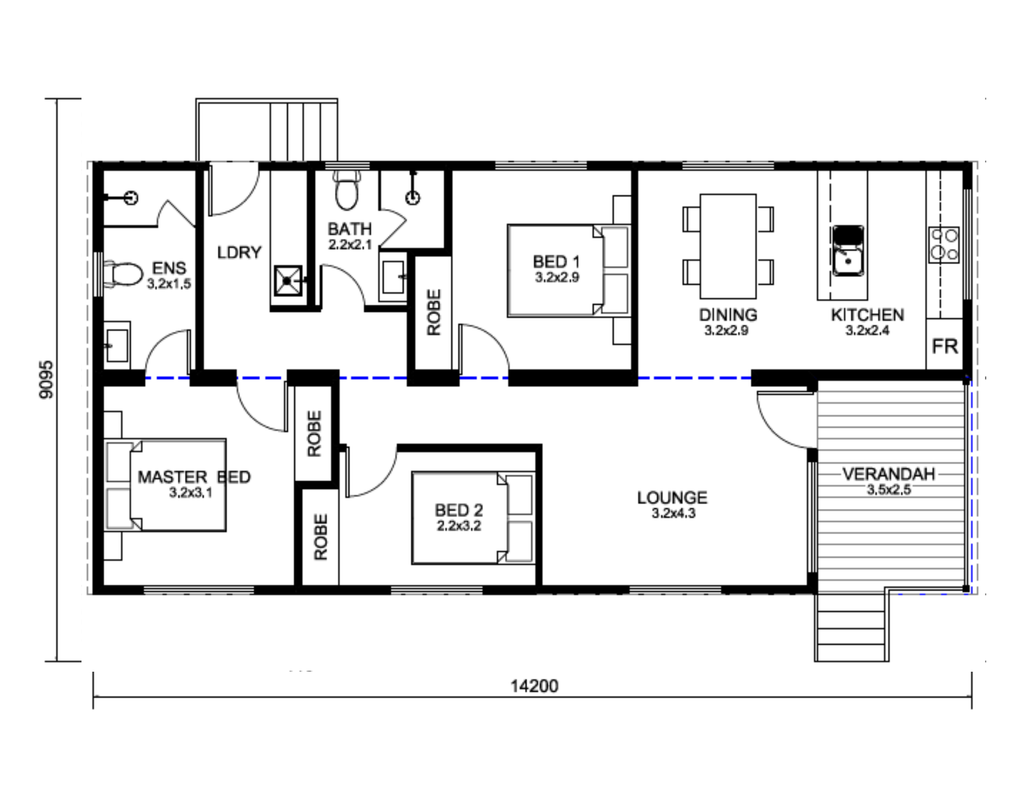 Azure (3B2B) – Lakeside Resort Cabin