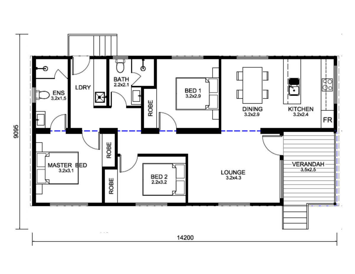 Azure (3B2B) – Lakeside Resort Cabin