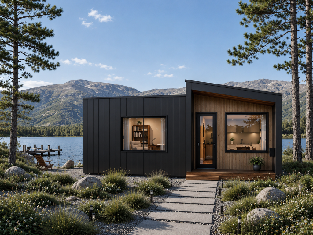 Azure (3B2B) – Lakeside Resort Cabin
