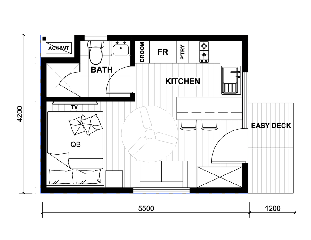 Montis (1B1B) – Mountain Retreat Cabin